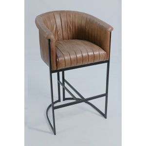 Bar Chair with Bucket Seat