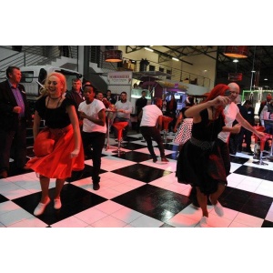 Checkered Dance Floor - 1 sq m