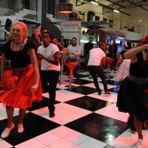Checkered Dance Floor (per m²)